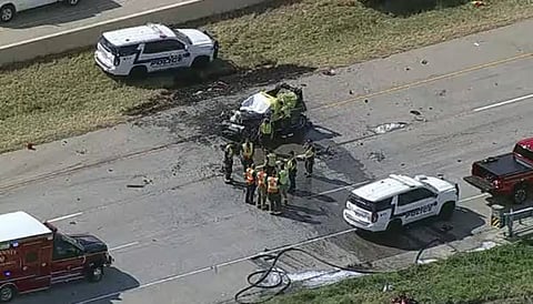 Four Indian nationals burnt alive in horrific multiple-vehicle road accident in Texas