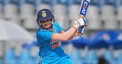  Top-order batter Shafali Verma 