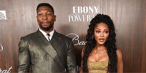 Actors Jonathan Majors and Meagan Good are engaged.