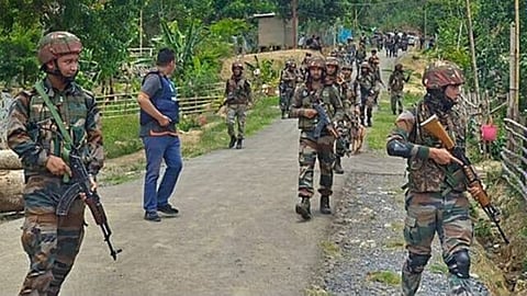 Searching for the missing defence personnel in Manipur valley