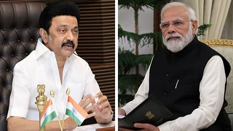 Tamil Nadu CM M K Stalin and PM Narendra Modi