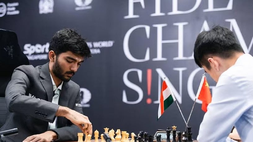 World Chess Championship 9th game between Gukesh and Liren ends in draw