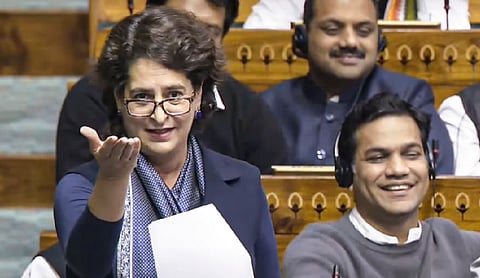 Congress leader Priyanka Gandhi Vadra 