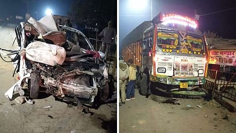UP: Six killed in Shahjahanpur road accident 