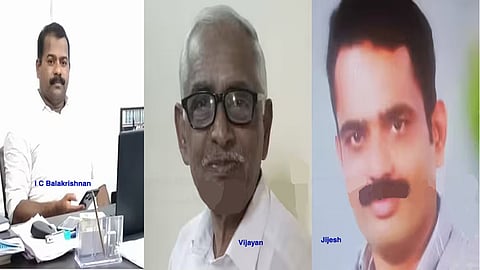 I C Balakrishnan, MLA and the diseased - Vijayan and Jijesh