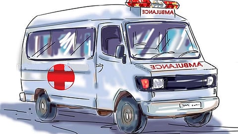 Obstructing ambulance