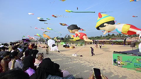 Kite flying festival