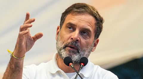 Has EC become BJP's 'election chori branch': Rahul slams poll body's Bihar SIR