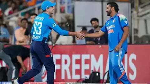 England win toss, elect to bat against India in second ODI