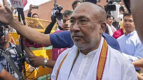 Outgoing Manipur CM Biren Singh