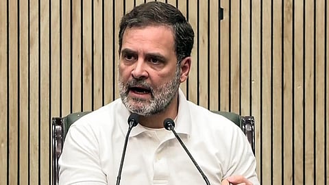 Congress leader Rahul Gandhi