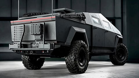 Tesla's armoured electric vehicles