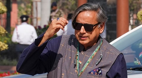 Senior Congress leader Shashi Tharoor 