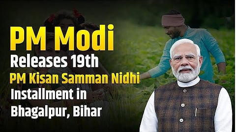Distribution of 19th PM Kisan Samman Nidhi installment
