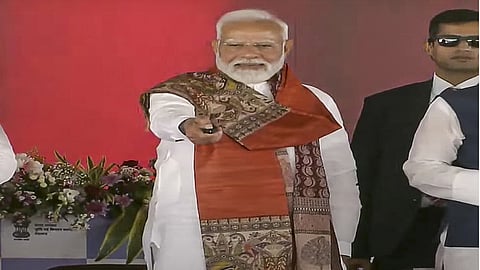 PM Narendra Modi inaugurates developmental projects in Bihar
