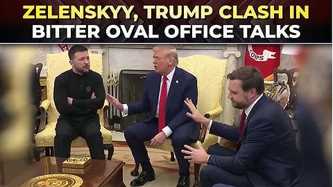 Trump cut off talks with Zelenskyy after their Oval Office blowup In a post on Truth Social, Trump repeated that Zelenskyy was “disrespectful.”