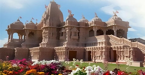  A prominent Hindu temple in California was defaced with anti-India graffiti by some unknown persons in another incident targeting the community's sacred spaces in the US.