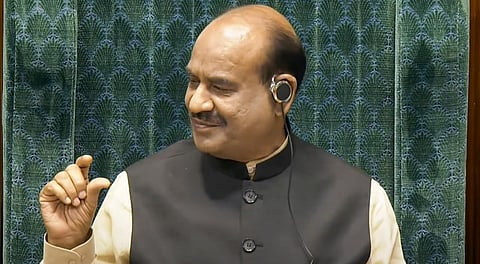 Lok Sabha Speaker Om Birla conducts proceedings in the House.