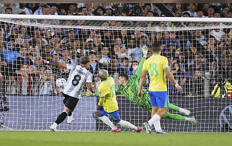 Argentina beats Brazil 4-1 after securing its place at the 2026 World Cup 