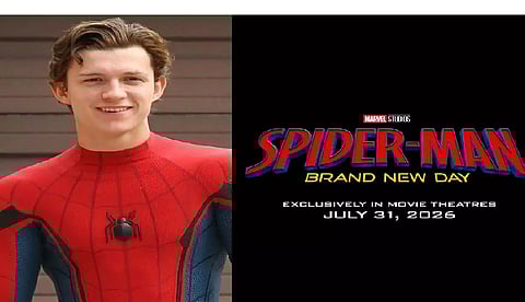 'Spider- Man 4' featuring Tom Holland is titled 'Spider-Man: Brand New Day'   
