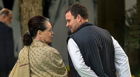 Sonia Gandhi and Rahul Gandhi