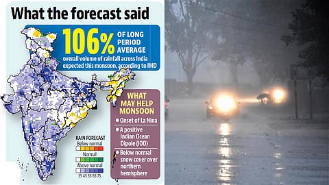 India will experience above-normal cumulative rainfall this monsoon