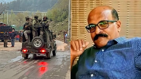 Keralite Ramachandran was  gunned down by terrorists in Kashmir's Pahalgam