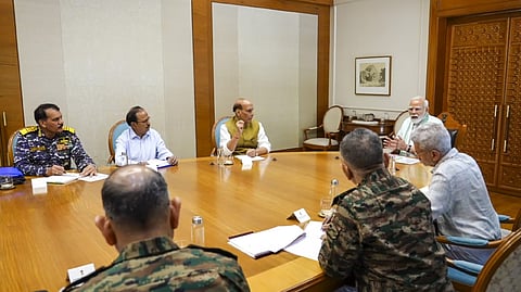 Indo-Pak: PM Modi chairs high-level meeting