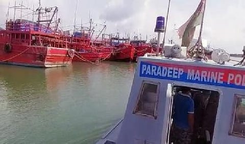 Security tightened at Odisha's Paradip port after arrival of ship with 21 Pakistani crew members