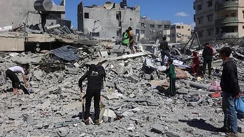 The strikes across Gaza killed 60 people