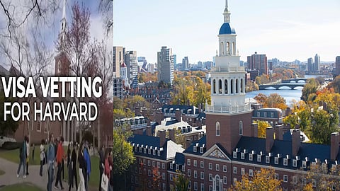 Visa vetting for Harvard international students
