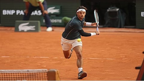 Lorenzo Musetti beats Frances Tiafoe in the French open Quarter finals