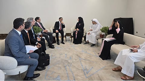 FS Misri meets UAE minister to review 'growing' bilateral partnership   