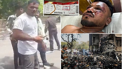Vishwas Kumar Ramesh, 11A, the economy class seat of the lone AI171 plane crash survivor
