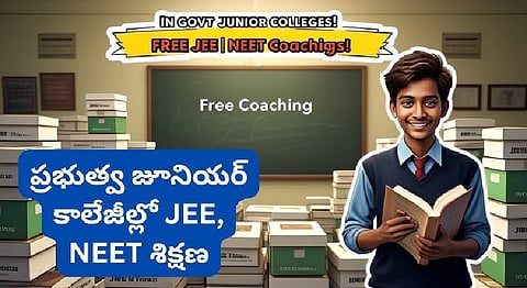 Andhra launches free JEE, NEET coaching to over 1 lakh govt school students   