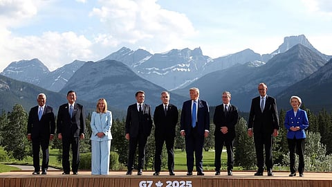 G7 leaders try to salvage their summit after Trump's early exit
