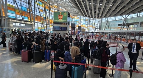 Indian students evacuated from Iran
