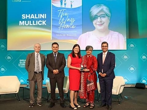 Jeffrey Archer, Amish Tripathi, Rt Hon Lisa Nandy, Dr. Shalini Mullick and Manoj Ladwa