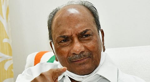Congress veteran A K Antony