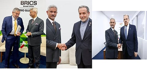 EAM Jaishankar meets counterparts from Russia, Iran, Mexico