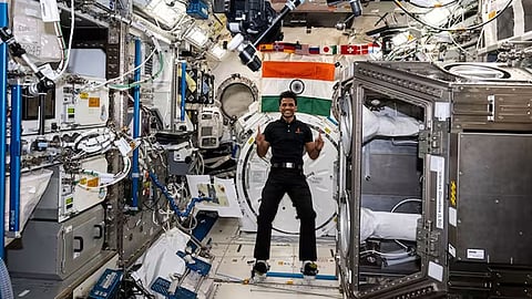 Shubhanshu Shukla returns to Earth 