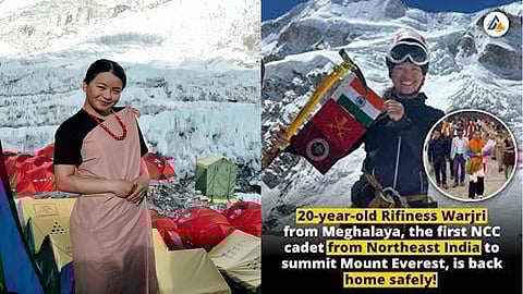 Meghalaya's Rifiness Warjri aims for seven summits 