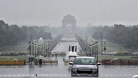 Rains lash several parts of Delhi, IMD issues 'yellow alert'  