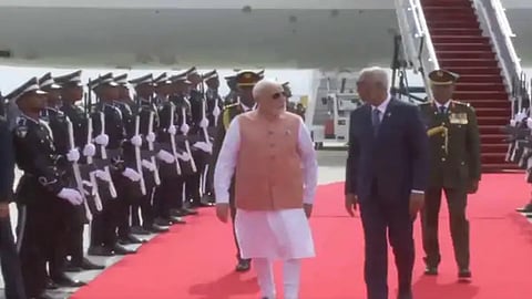 PM Modi arrives in Maldives for two-day visit 