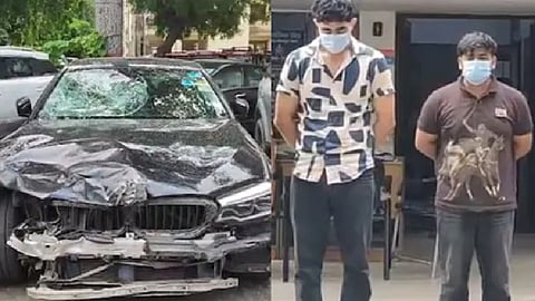 Noida: BMW car crashes into scooter, kills girl, injures 2 more