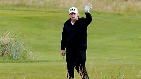 Opening new golf course 