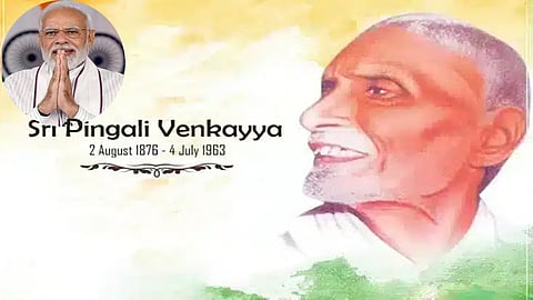 PM Modi pays tributes to Pingali