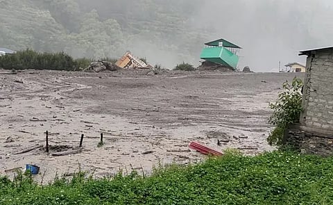 Cloudburst leads to flash floods in Uttarkashi, several homes swept away