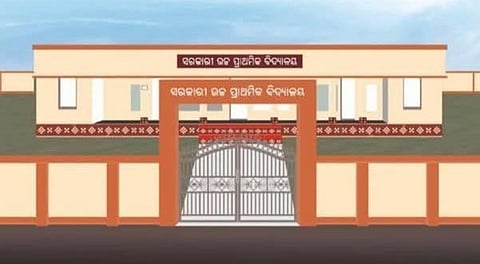 Saffronising buildings