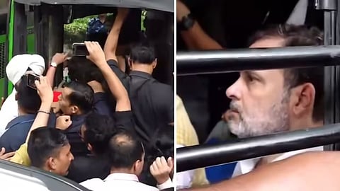 Delhi Police releases oppn MPs detained on way to EC office   
